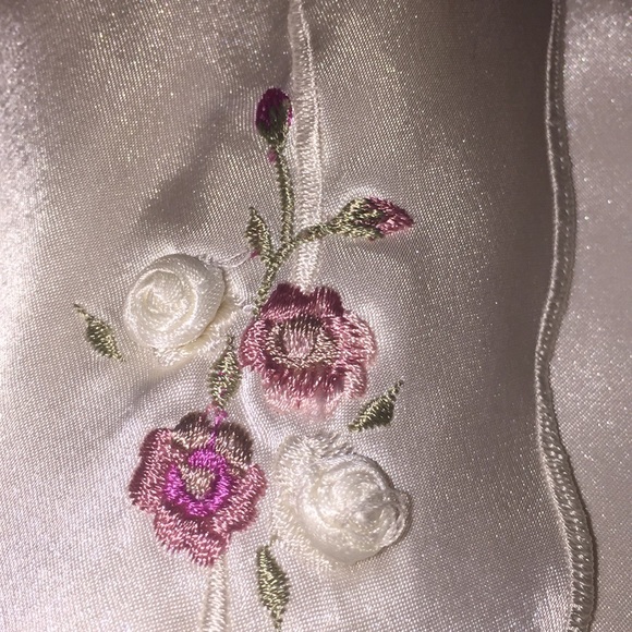 💝NWOT Gilligan & O’Malley 2 pc Ivory Gown/Kimono - Picture 7 of 8